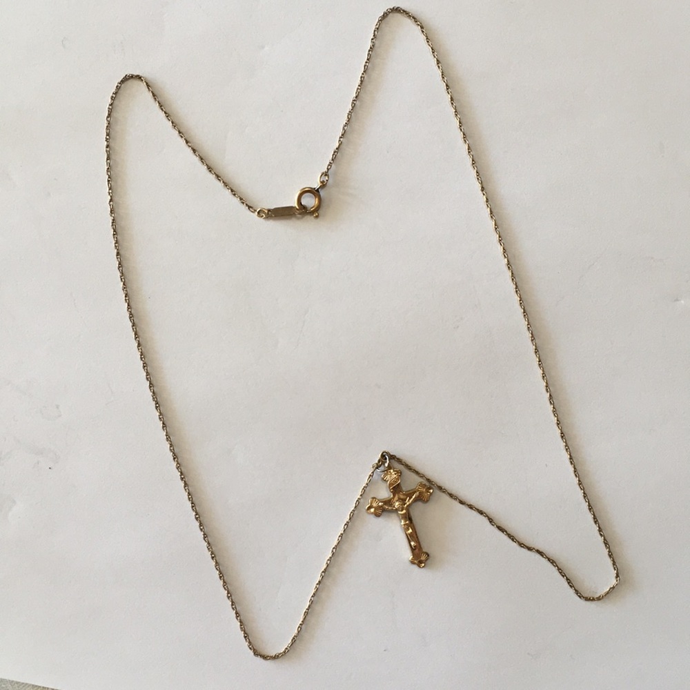 Gold necklace